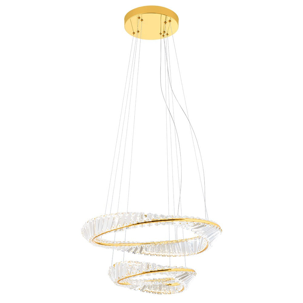 Crystal LED Chandelier - Diameter: 600mm x 400mm OBLIGE IOB PS+M 11