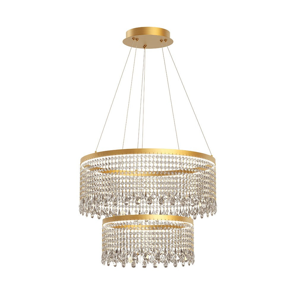 Crystal Led Chandelier VANESIA • IVA PR S + M 11