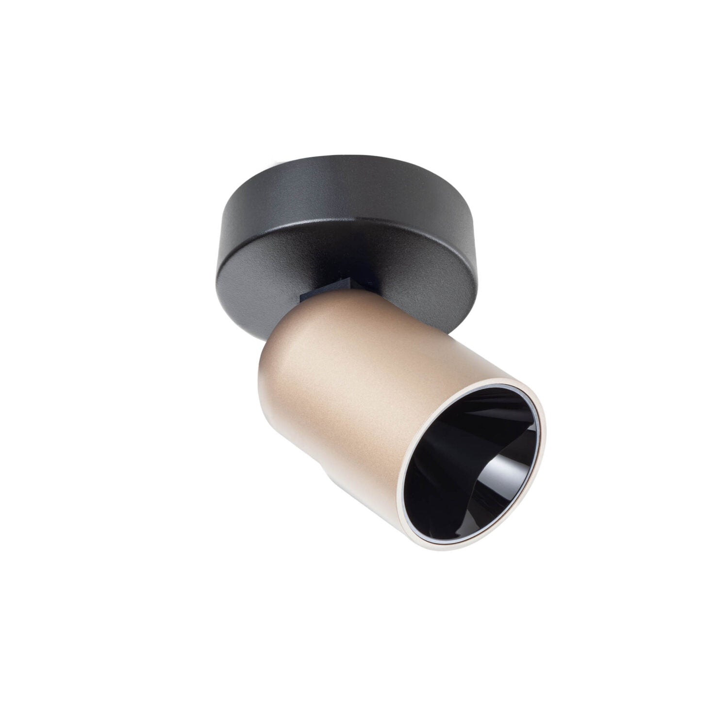 LED wall lamp Kobe Matte black/Silvery coffee 2700 K - 01-4211