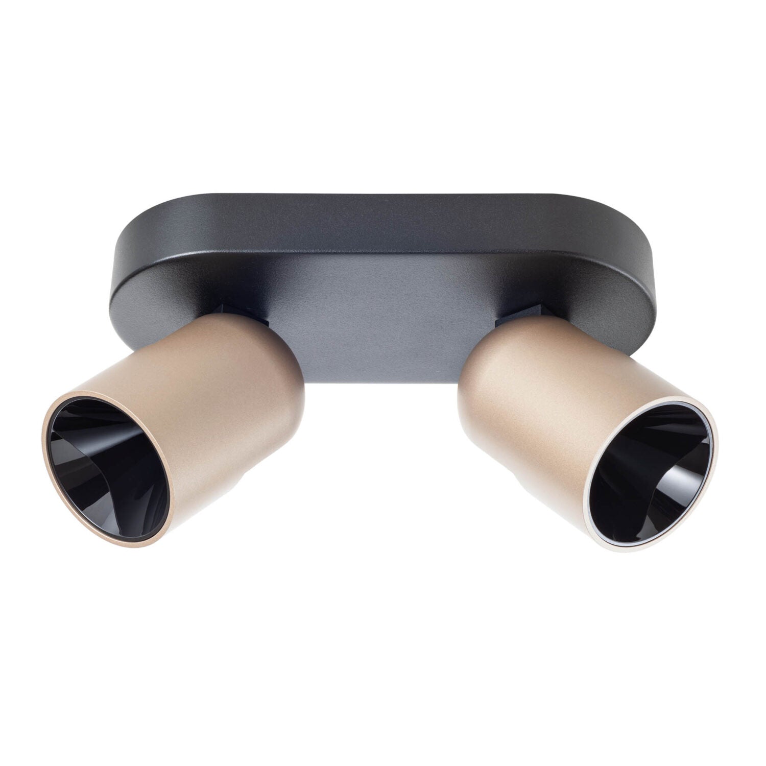 LED spot 2-spot Kobe Matte black/Silver coffee 2700 K - 01-4212