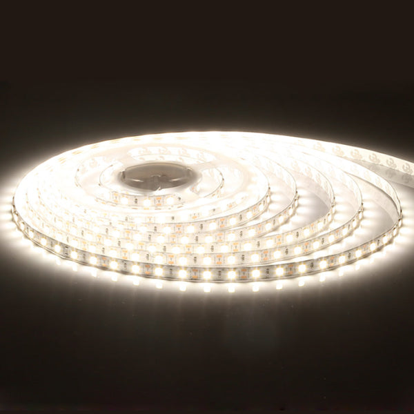 25-метрова LED лента - 4.8W/M - IP20 - 12V - топло, неутрално или студено бяло - 8mm