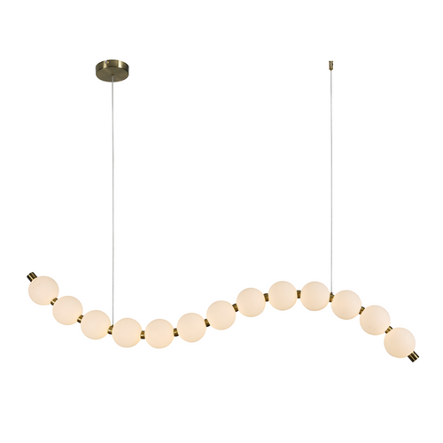 Golden Pearls HM238LEDP13 – висяща LED лампа, 20W, 1500 lm, злато, 3000K, IP20 – висяща LED лампа, 20W, 1500 lm, злато, 3000K, IP20