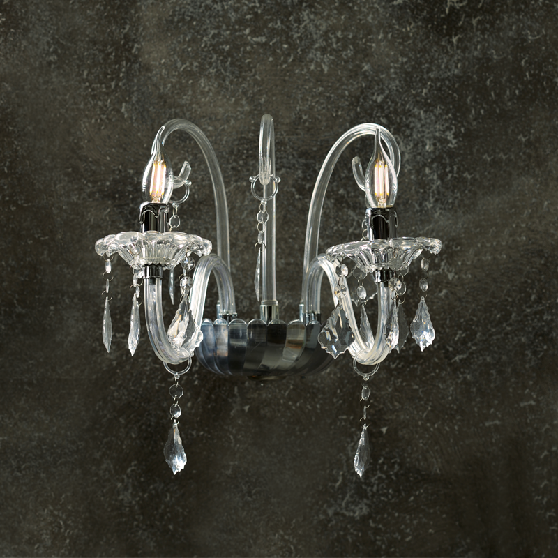 Classic wall lamp GIZA 2ΧΕ14