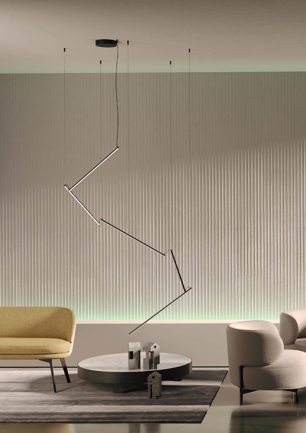 Pendant REDO 01-2801 Stick - Sand Black