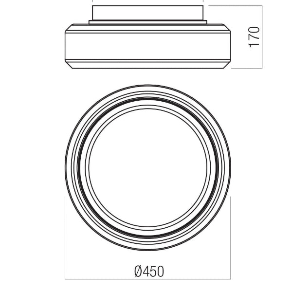 схема на Led плафон Solera D450mm
