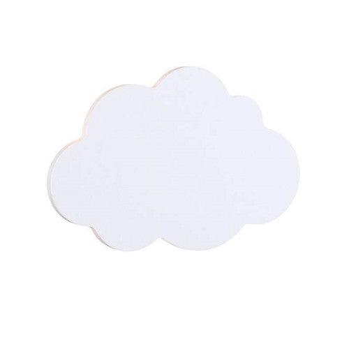 LED аплик HOLMA ZM44LEDW33W – бял облак, вграден LED 10W 3000K, стенна лампа за детска стая | ACA Lighting